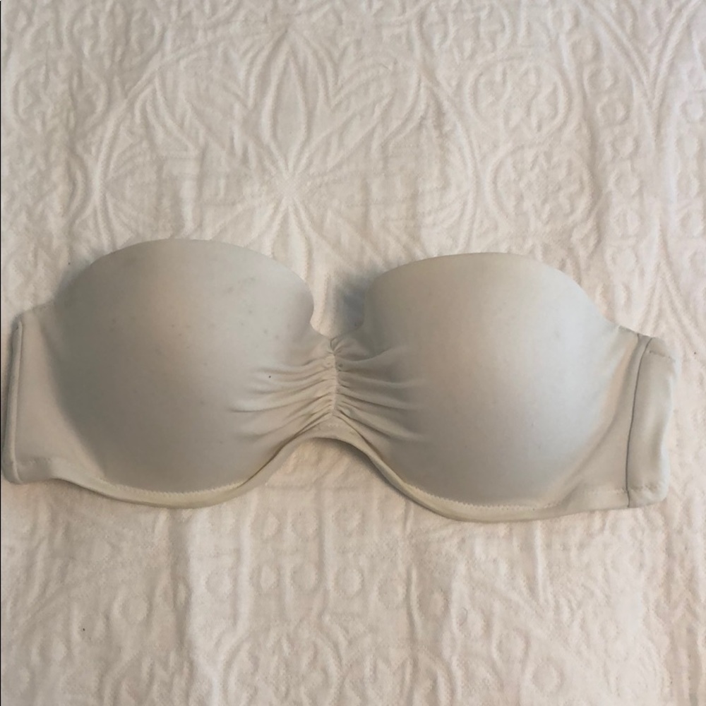 Victoria’s Secret white tube top bikini